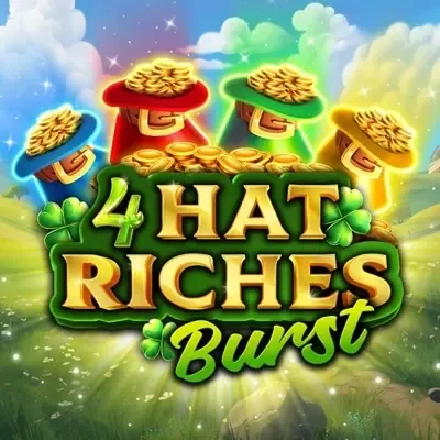 4 Hat Riches Burst Booongo game tile