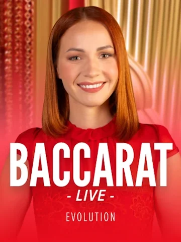 Baccarat Live Evolution game tile