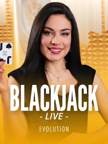 Blackjack Live Evolution game tile