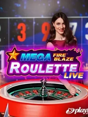 Mega Fire Blaze Roulette Playtech game tile